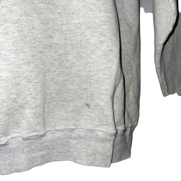 Rare Vintage ISC Kansas Speedway Sweeatshirt Mens L Made USA Well Worn Gray - Picture 4 of 11